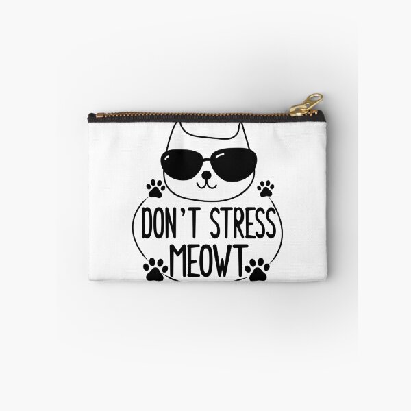 Item preview, Funny Stress Meowt Quote, Don't Stress Meowt Design, Cool Stress Meowt  designed and sold by Mouadox ★★★★★.