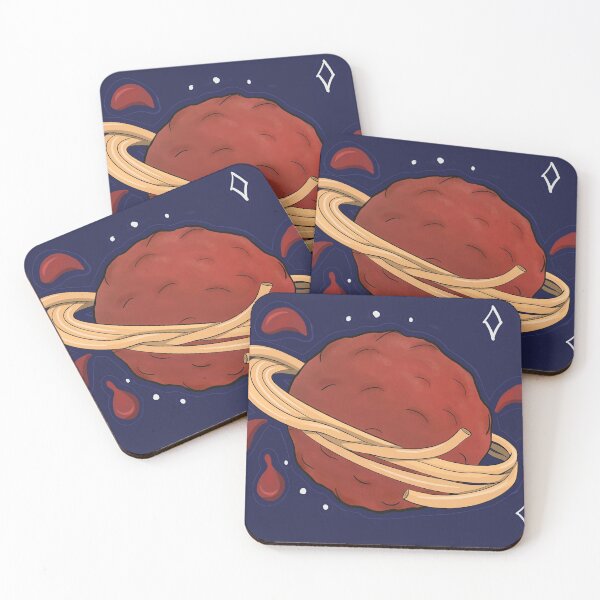Item preview, Spaghetti Meatball Saturn  designed and sold by LaynsLeaf.