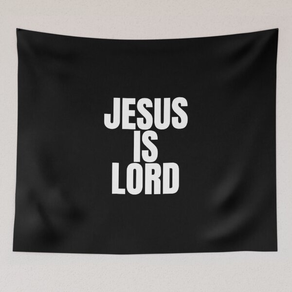 Item preview, Jesus is Lord, Jesus is King on the back, Christian  designed and sold by Andrea890.
