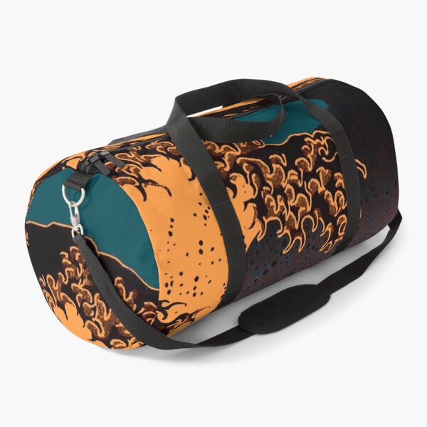 Item preview, THE GREAT ORANGE WAVE - The Great Wave off Kanagawa Best Original HD Print designed and sold by Go Logo Designs.
