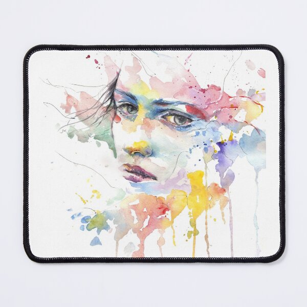 Item preview, watercolor face designed and sold by ercsag.
