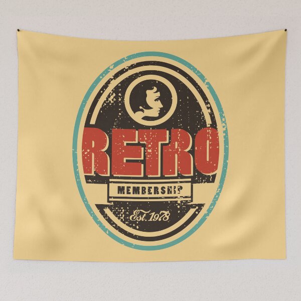 Item preview, Retro label designed and sold by etraveler.