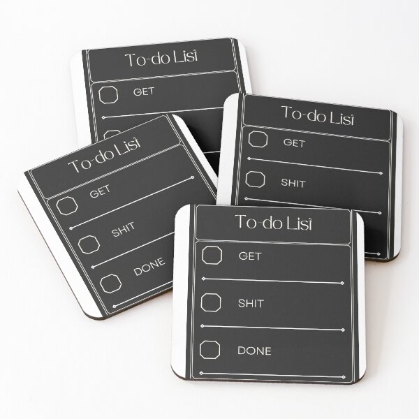 Item preview, Get Shit Done To-Do List designed and sold by Throrit.