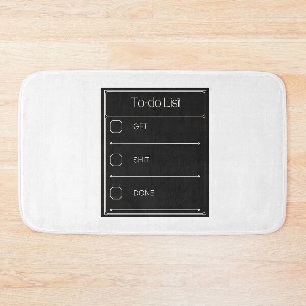 Item preview, Get Shit Done To-Do List designed and sold by Throrit.