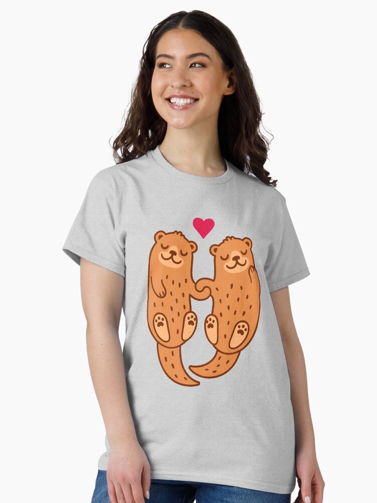 Thumbnail 2 of 7, Classic T-Shirt, Otterly adorable designed and sold by irmirx.