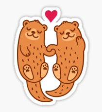 Otterly adorable Sticker