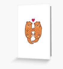 Otterly adorable Greeting Card