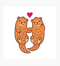 Otterly adorable Photographic Print