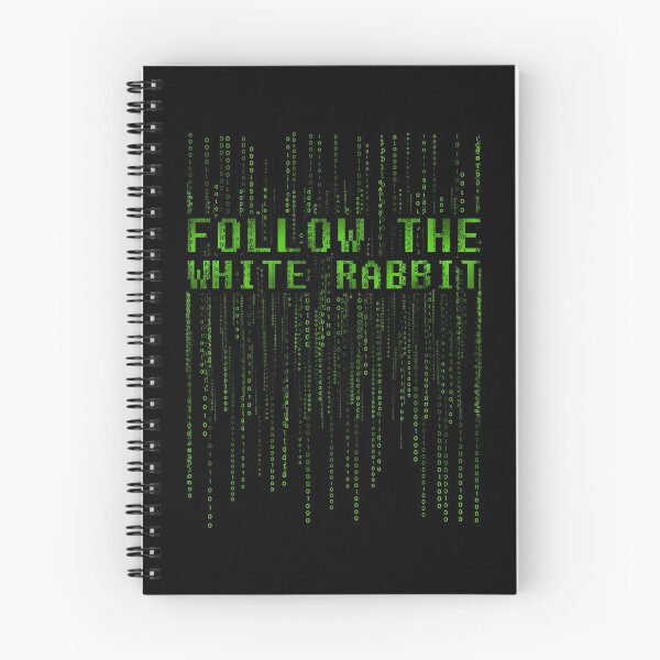 Item preview, Follow the white rabbit designed and sold by StudioNMdesign.
