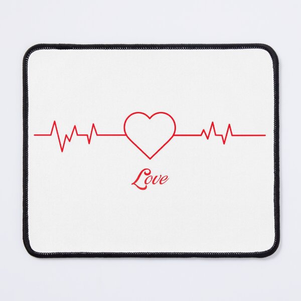 Item preview, Love Heartbeat Heart Cute Trending Girl Gift Idea designed and sold by Zuuag.