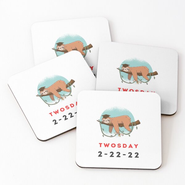 Item preview, Twosday 2-22-22 sloth designed and sold by CELO TAN.