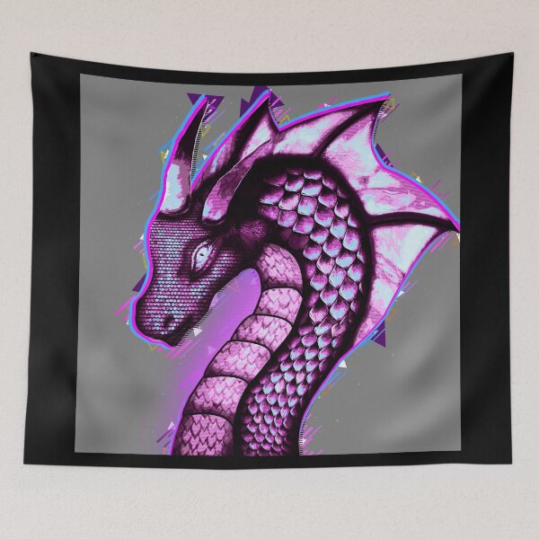 Item preview, Mystical Creature- Retro pop metallic Violet Dragon designed and sold by MAEffects.