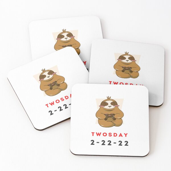 Item preview, twosday 2-22-22 sloth gamer designed and sold by CELO TAN.