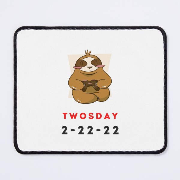 Item preview, twosday 2-22-22 sloth gamer designed and sold by CELO TAN.
