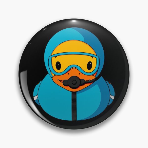 Item preview, Diving Rubber Duck designed and sold by Alisha Ober Designs.