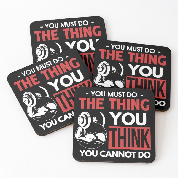 Item preview, You must do the thing you think you cannot do designed and sold by ObscuredOptics.
