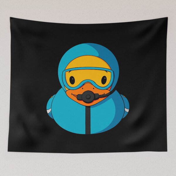Item preview, Diving Rubber Duck designed and sold by Alisha Ober Designs.