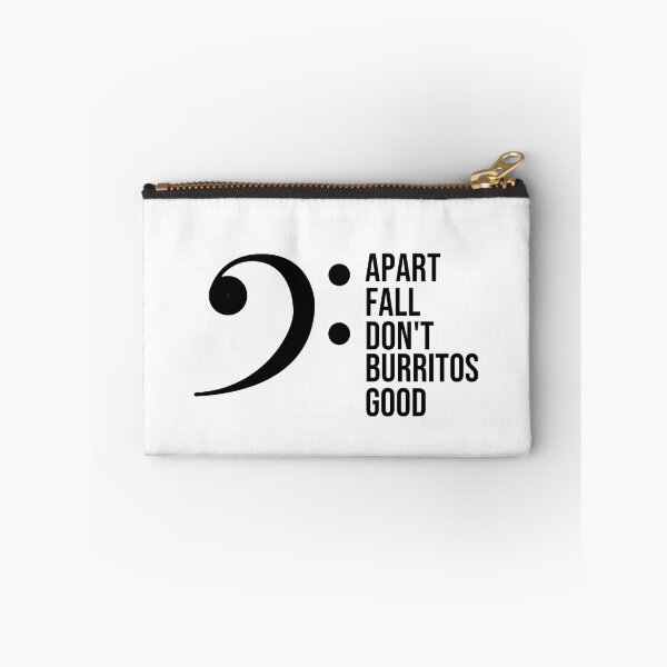Item preview, Bass Clef Mnemonic Good Burritos Don't Fall Apart GBDFA Musical Staff Lines Funny Composer Artist Music Theory Musician Gift Bass Drums Tuba player Birthday Gifts Funny Rude Offensive saying, designed and sold by joygift369.