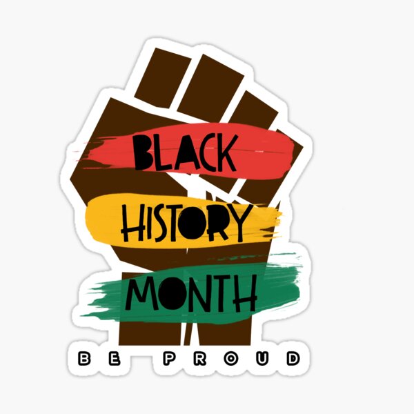Item preview, Black History Month - Be Proud -  designed and sold by RomeoSketches.