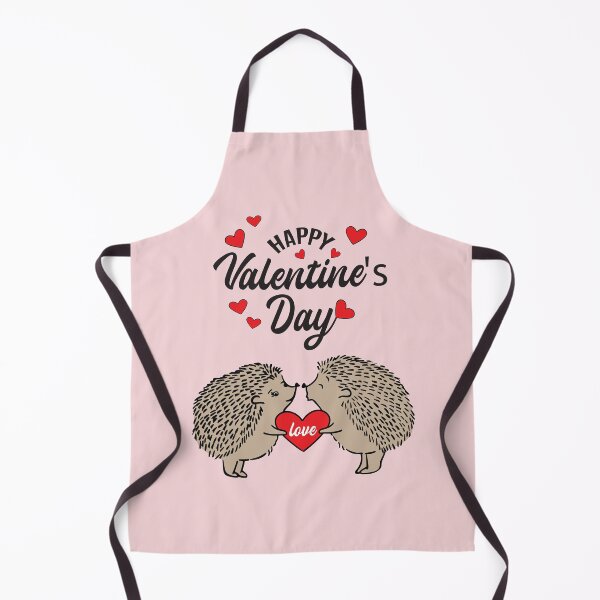 Item preview, Happy Valentines Day Cute Hedgehog Couple Kiss  designed and sold by dass-art.