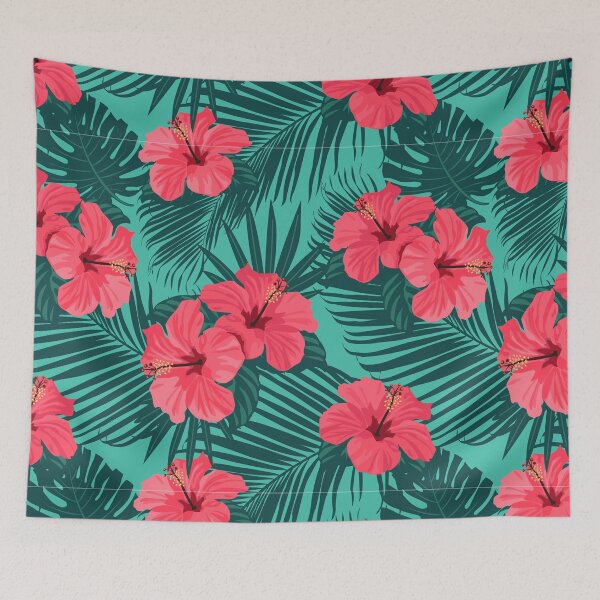 Item preview, Hawaiian Hibiscus Flower Tropical Pattern designed and sold by amos20111.