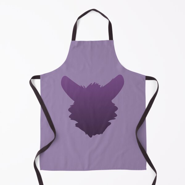 Item preview, Fursuit Head Silhouette (Purple Fade) designed and sold by ThatMooGuy.