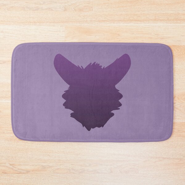 Item preview, Fursuit Head Silhouette (Purple Fade) designed and sold by ThatMooGuy.