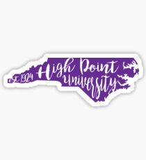 High Point University Sticker