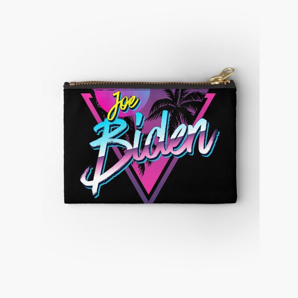 Aperçu de l'œuvre Joe Biden - Vapourwave des années 80 - Palmiers créée et vendue par adenicholls.
