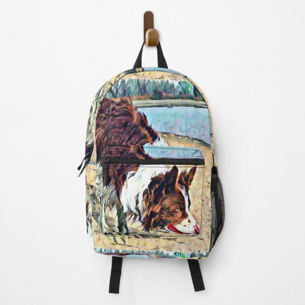 Item preview, Border Collie - Mesmerizing Eye - Herding Dog - Stylized Painting 3 designed and sold by Shayna Westfall.
