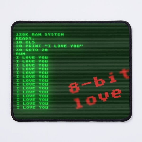 Item preview, 8-bit love designed and sold by Kamil Nagorski.