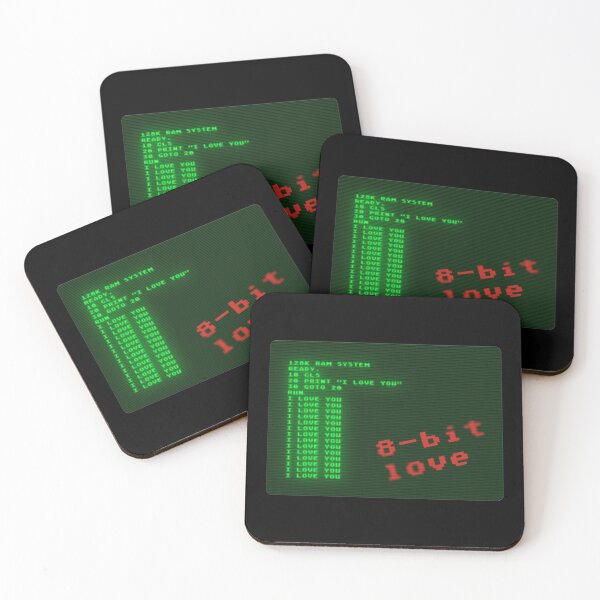 Item preview, 8-bit love designed and sold by Kamil Nagorski.