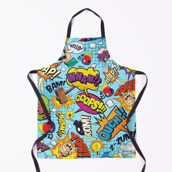 Item preview, Comic Book Pattern Cartoon Sound Onomatopoeia Bubbles designed and sold by amos20111.