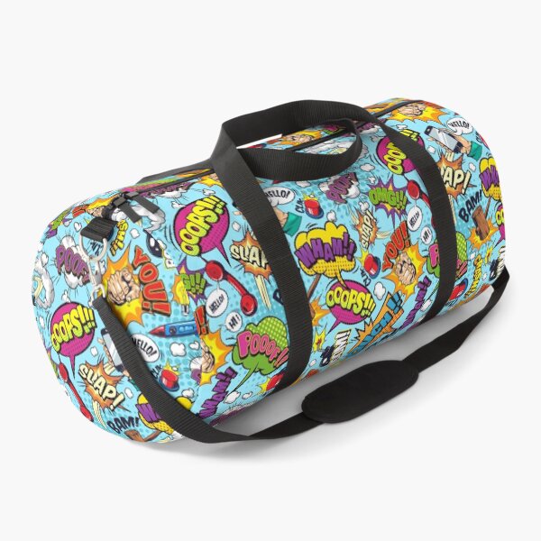 Item preview, Comic Book Pattern Cartoon Sound Onomatopoeia Bubbles designed and sold by amos20111.