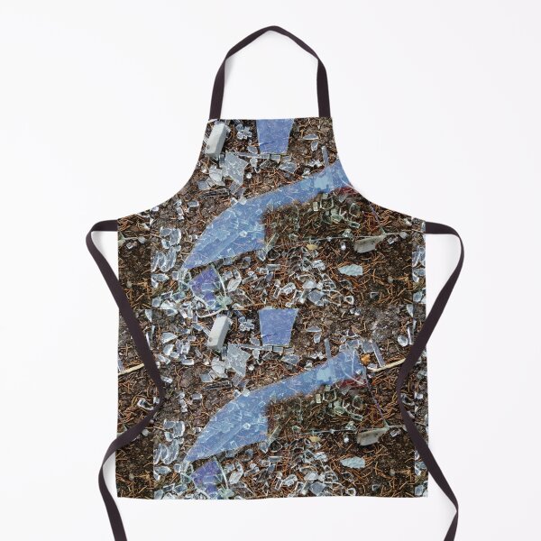 Item preview, Broken glass in nature designed and sold by myriam eyann.
