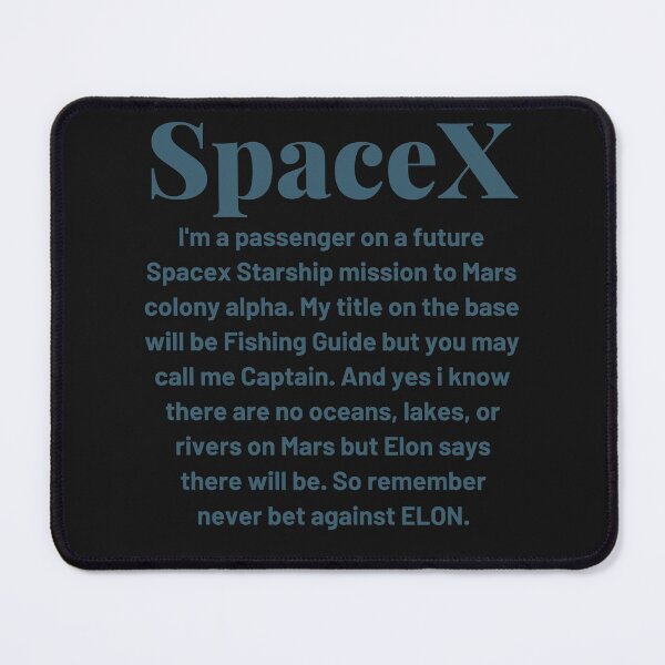 Item preview, Spacex fishing guide. designed and sold by wildwesdesigns.