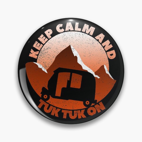 Item preview, keep calm and tuk tuk on, funny backpakers tuk tuk designed and sold by NobelFashion.