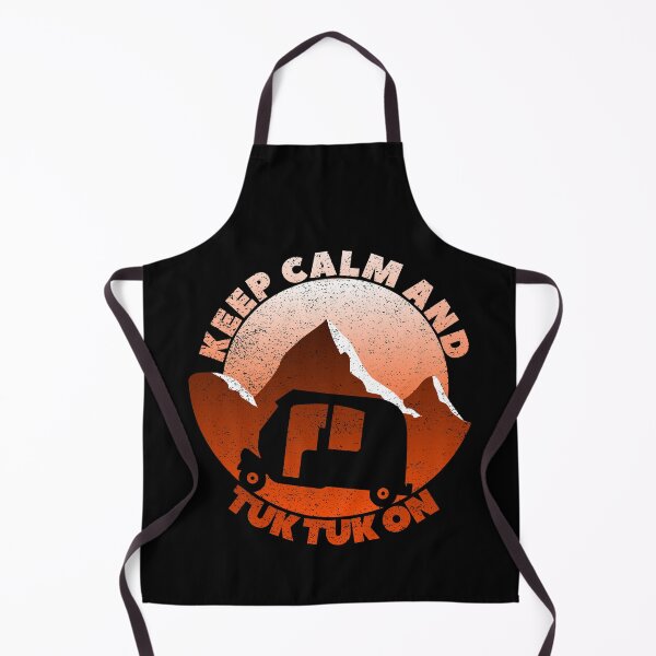 Item preview, keep calm and tuk tuk on, funny backpakers tuk tuk designed and sold by NobelFashion.