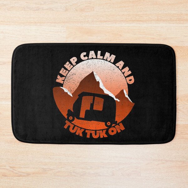 Item preview, keep calm and tuk tuk on, funny backpakers tuk tuk designed and sold by NobelFashion.