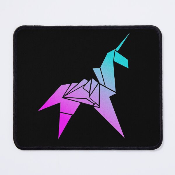 Item preview, blade runner unicorn in neon blue and pink designed and sold by Platform11west.