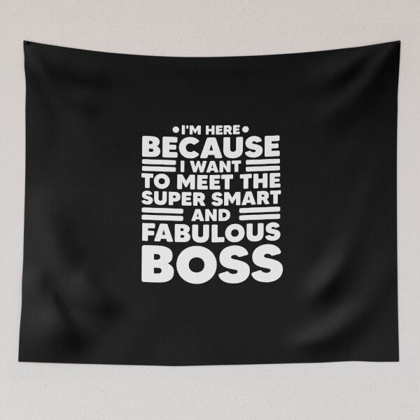 Item preview, Smart Fabulous Boss For Authoritarian Bossy Lover designed and sold by Nessshirts.