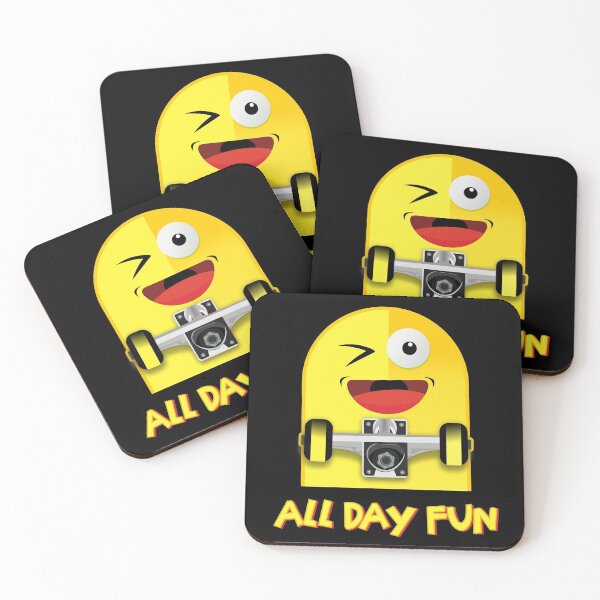 Item preview, All day fun - skateboarding slogan and quote with vector design. designed and sold by bluehatgraphics.