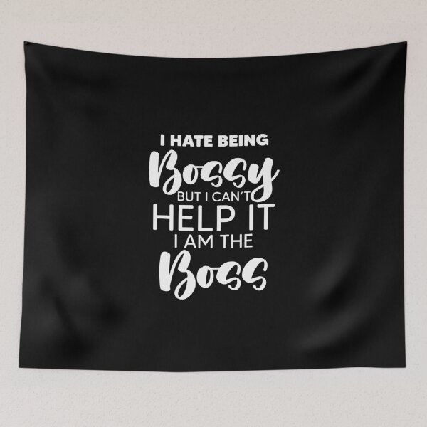 Item preview, Hate Being Bossy For An Authoritarian Boss Lover designed and sold by Nessshirts.
