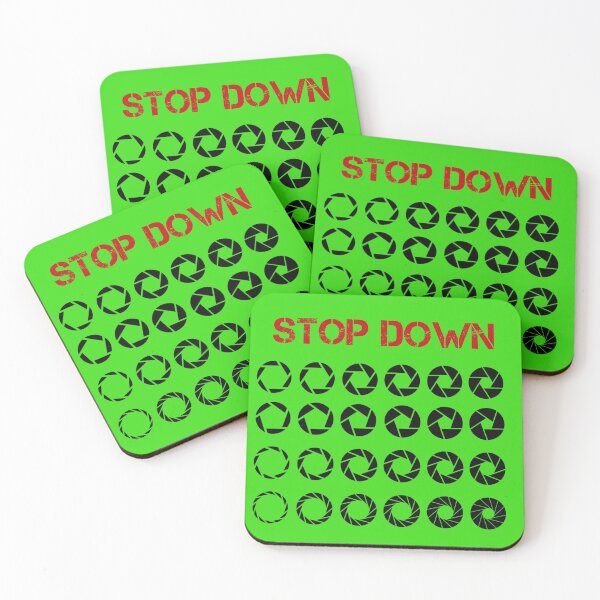 Item preview, STOP DOWN, APERTURE designed and sold by nickbrayimages.