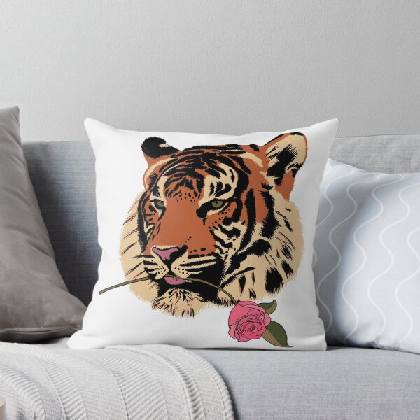 Item preview, tigre con rosa designed and sold by allthestuff8.