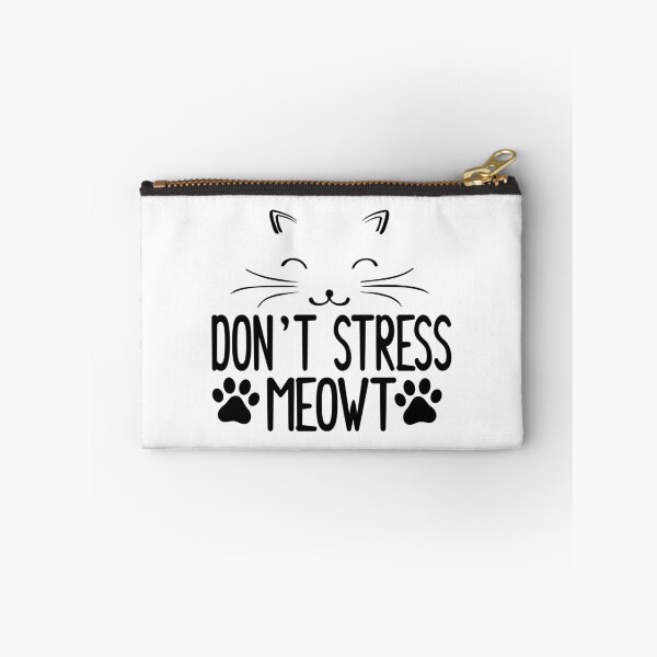 Item preview, Funny Stress Meowt Quote, Don't Stress Meowt Design, Cool Stress Meowt  designed and sold by Mouadox ★★★★★.