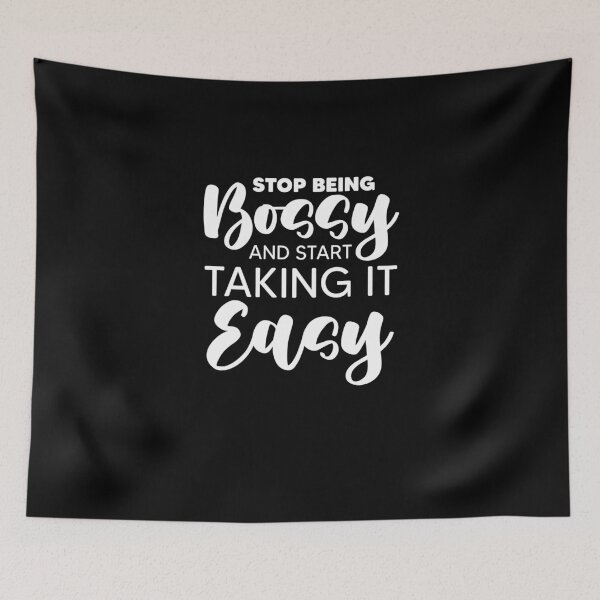 Item preview, Easy Bossy Boss For An Authoritarian Sarcastic Lover designed and sold by Nessshirts.