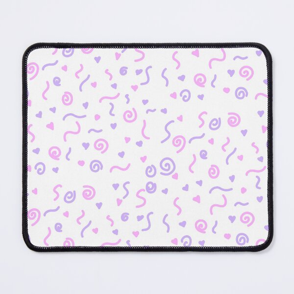 Item preview, Pink and Purple Hearts and Shapes designed and sold by babyjoonie.