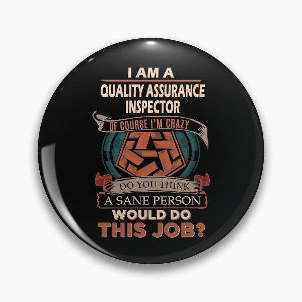 Item preview, Quality Assurance Inspector T Shirt - Sane Person Job Gift Item Tee designed and sold by vonnie38uo.