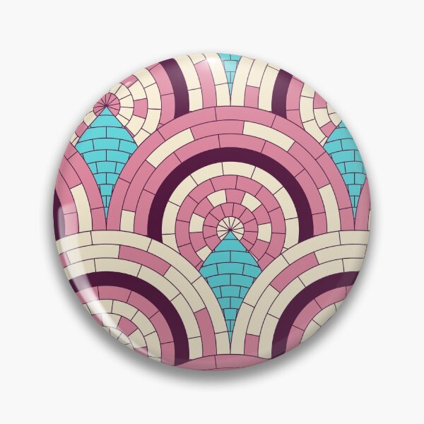 Artikelvorschau, Pink Peacock Tiles entworfen und verkauft von Carolina Diaz.